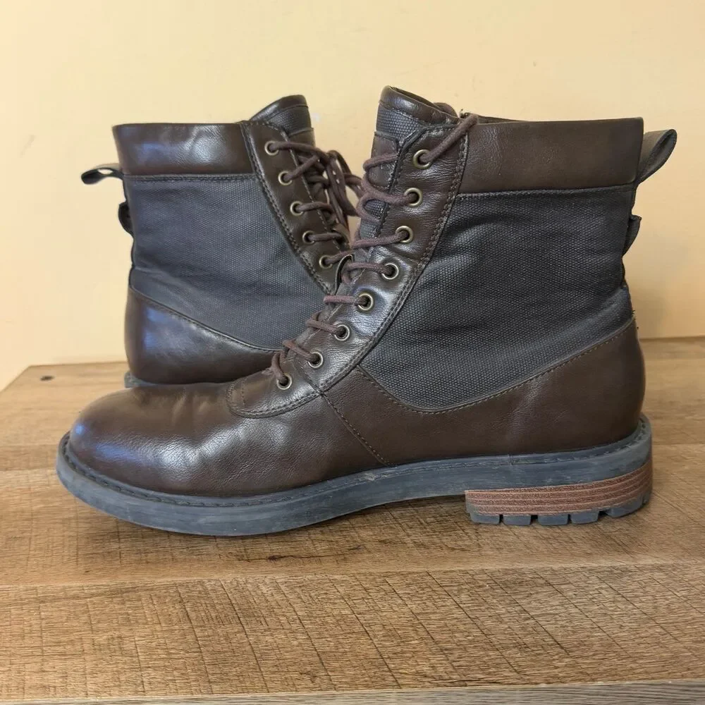Guess radford ankle boots men’s Brown size 10.5 shoes